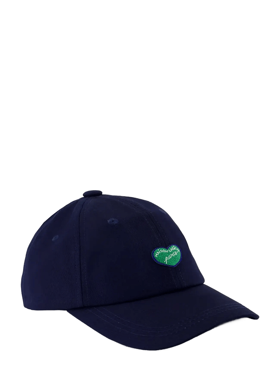 Maison Labiche - BEAUMONT MINI PATCH COEUR - kasketter & caps - twill dark navy - 1
