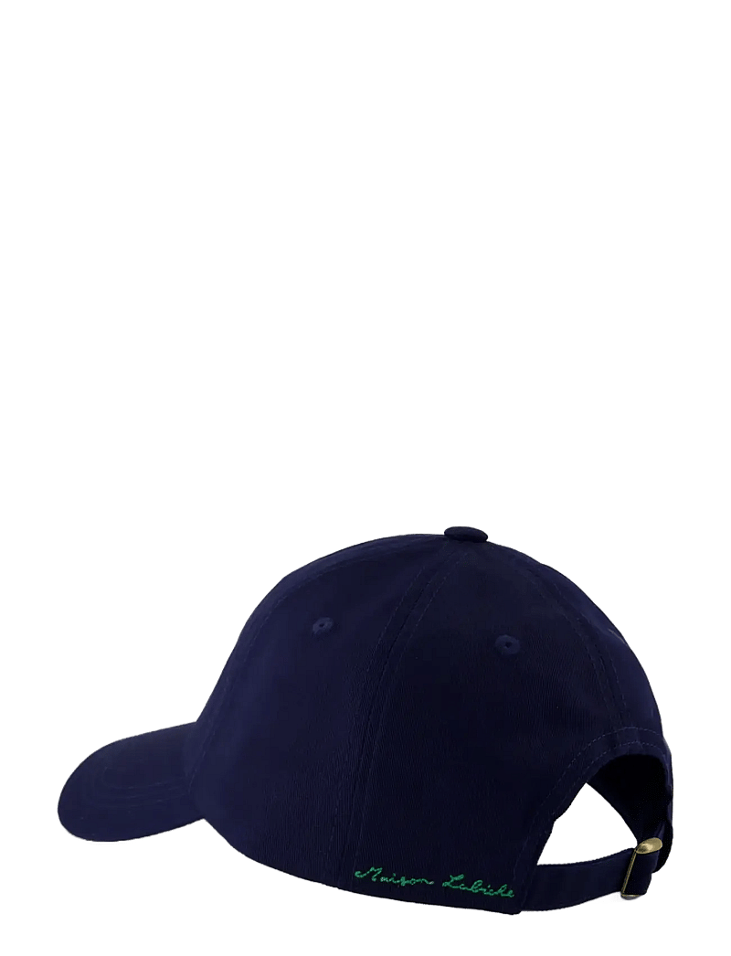 Maison Labiche - BEAUMONT MINI PATCH COEUR - kepsar - twill dark navy - 2