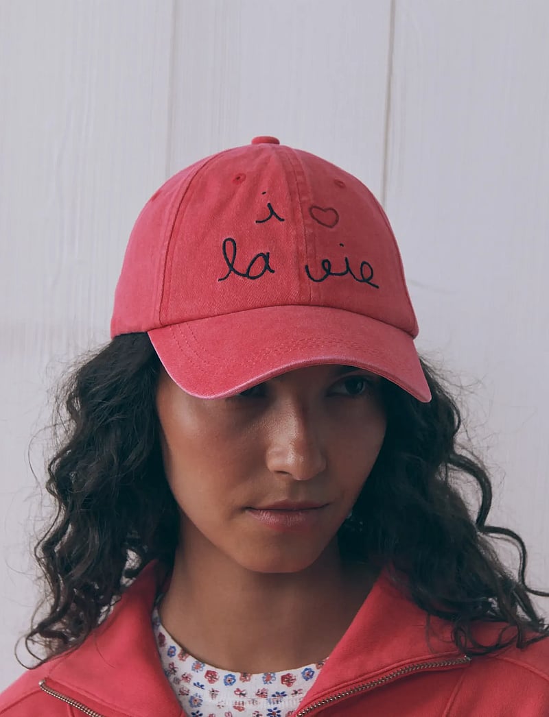 Maison Labiche - BEAUMONT I LOVE LA VIE - kappen - twill poppy washed - 0