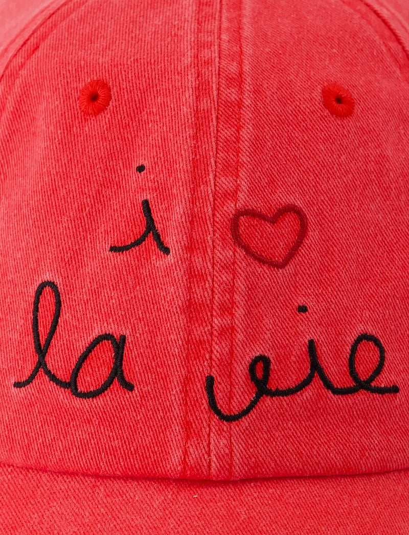 Maison Labiche - BEAUMONT I LOVE LA VIE - kappen - twill poppy washed - 3