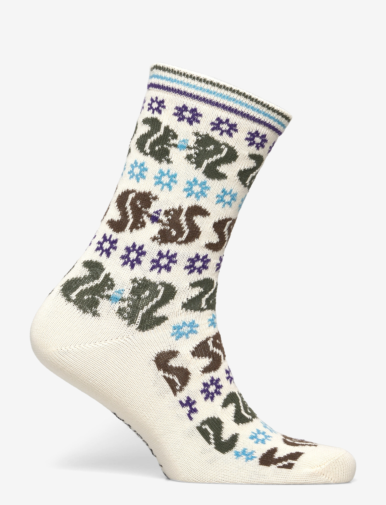 Maison Labiche - GASNIER SQUIRREL - crew-socken - blue forest - 1