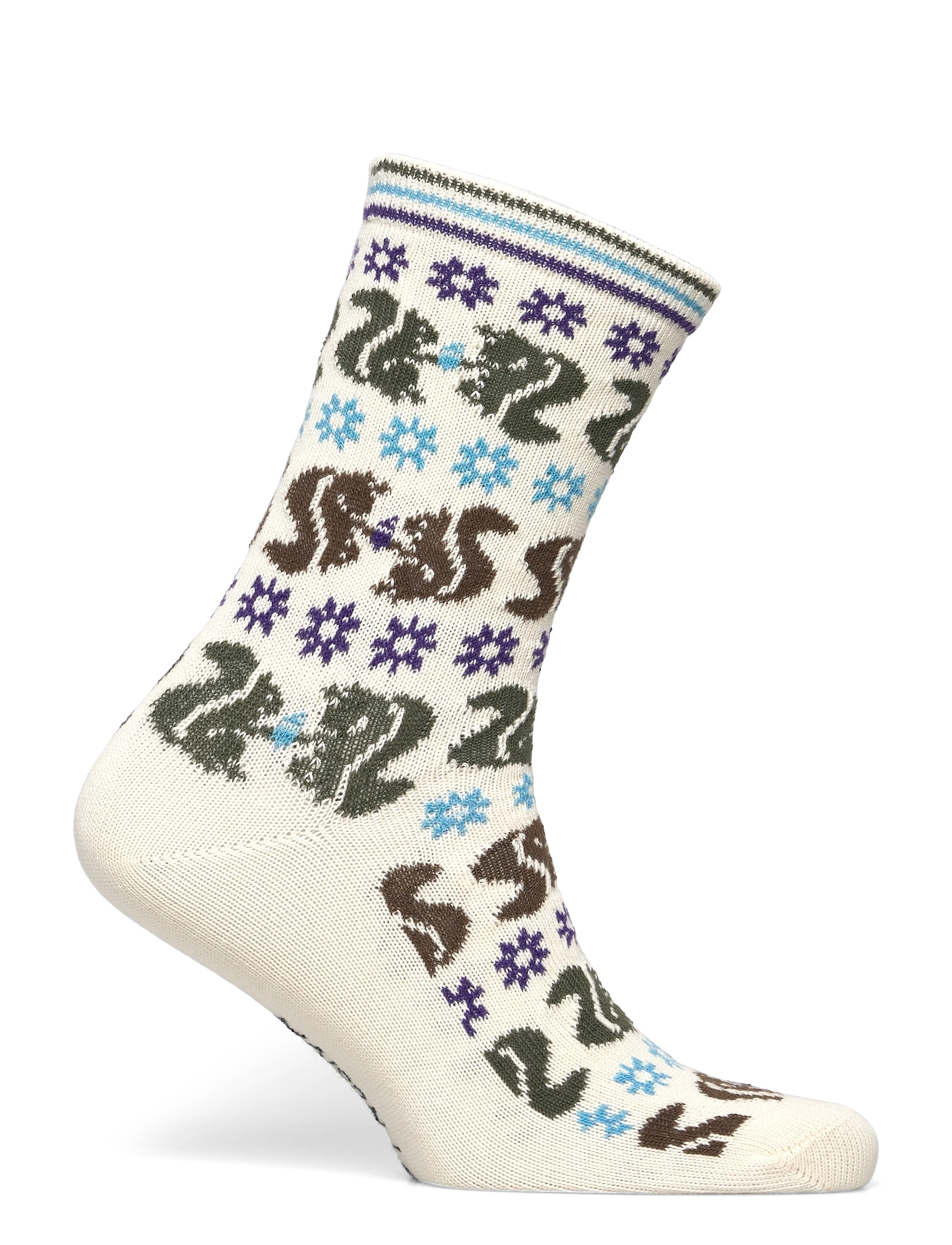 Maison Labiche - GASNIER SQUIRREL - normale socken - blue forest - 1