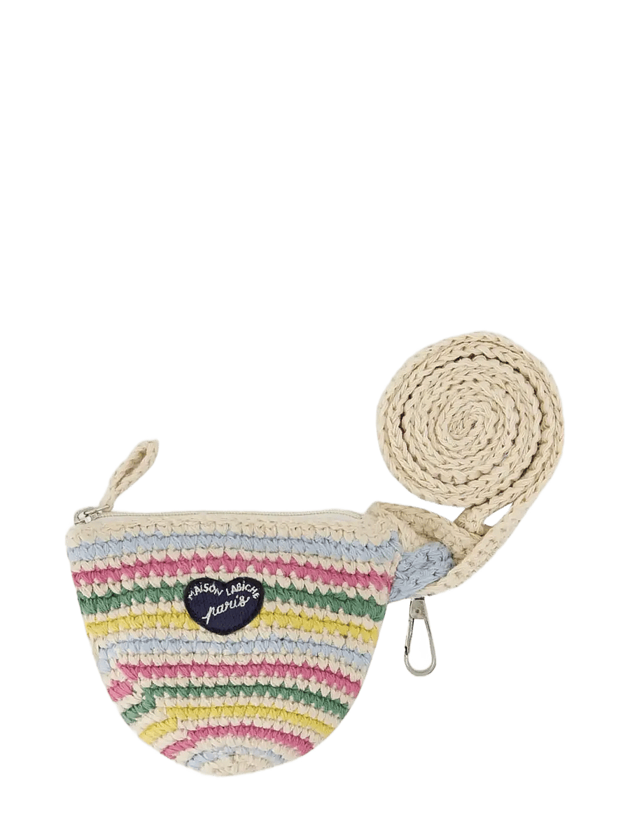 Maison Labiche - GOZLIN MINI PATCH COEUR - særlige begivenheder - stripes ivory - 0