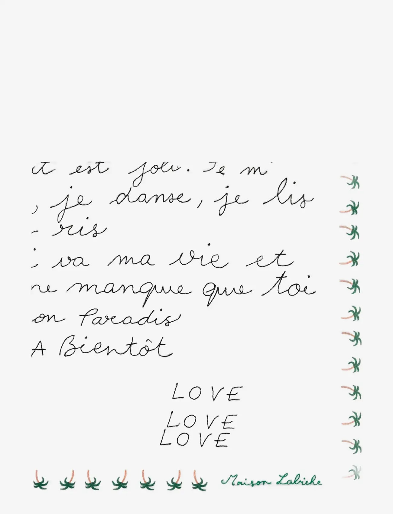 Maison Labiche - GUENOT POSTCARD - alltags-style - off white - 2