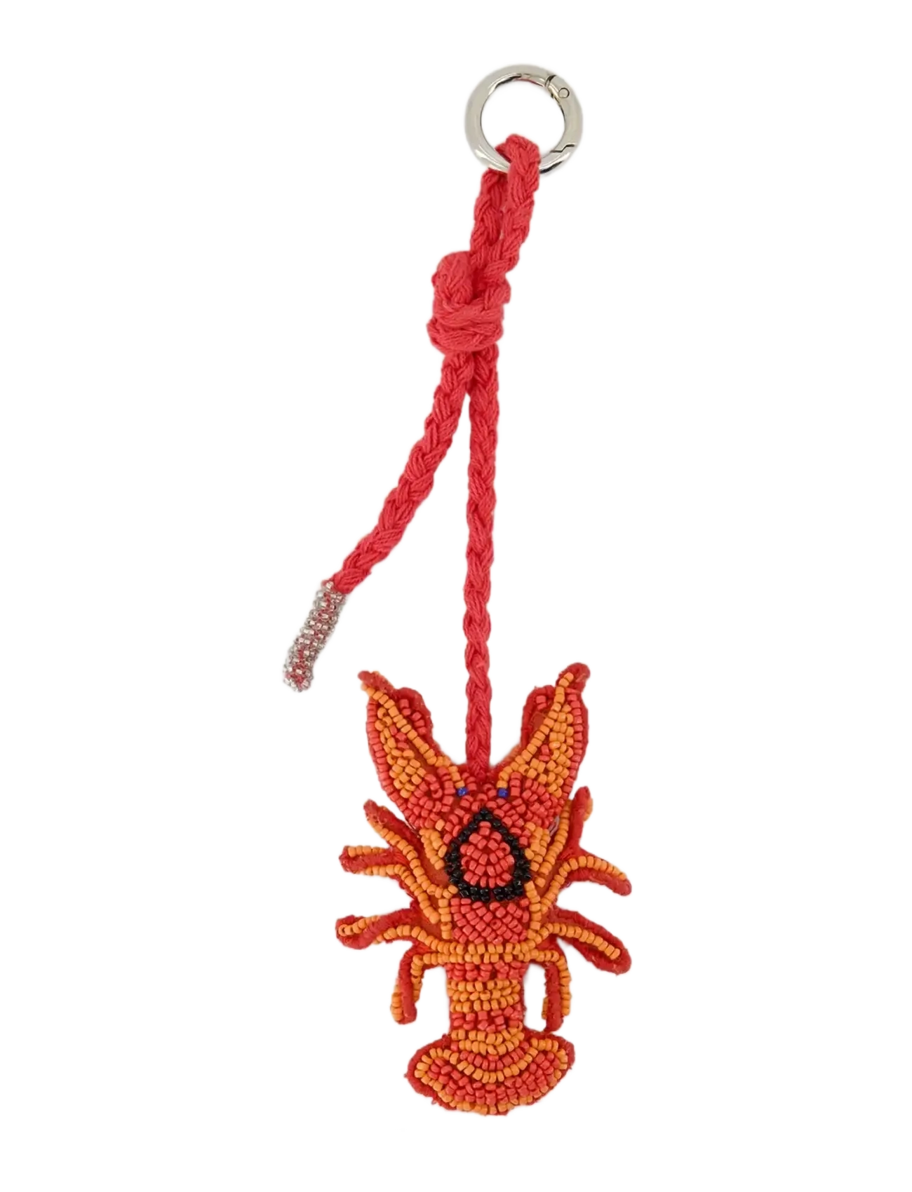 Maison Labiche MONTEMPOIVRE LOBSTER - Sleutelhangers & Tasbedeltjes - CELOSIA ORANGE CB / coral