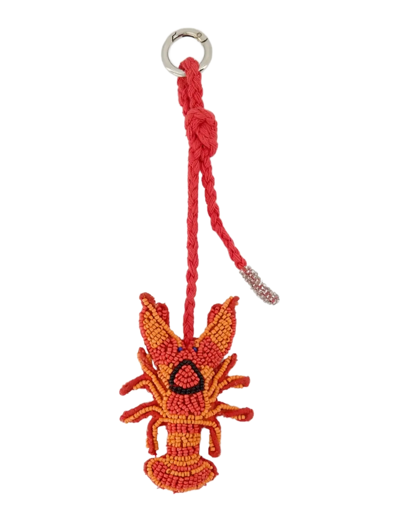Maison Labiche - MONTEMPOIVRE LOBSTER - nøgleringe & bag charms - celosia orange cb - 1