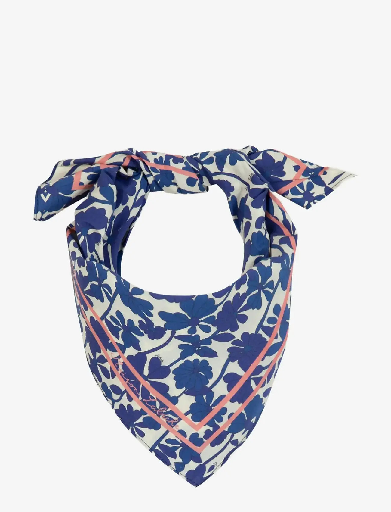 Maison Labiche - LAMPUE RETRO FLOWER - tynde tørklæder - retro flower marine - 2