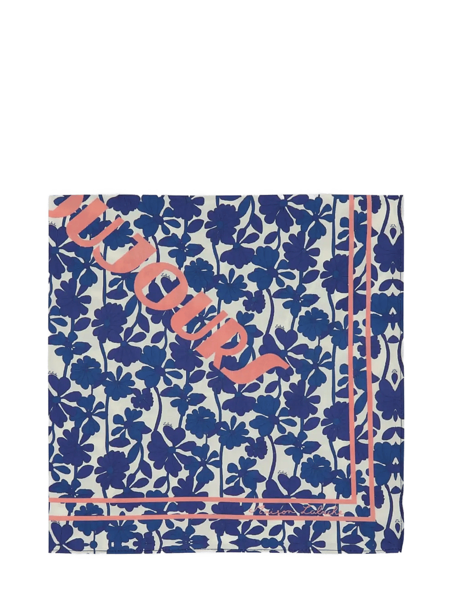 Maison Labiche - LAMPUE RETRO FLOWER - kerged sallid - retro flower marine - 3