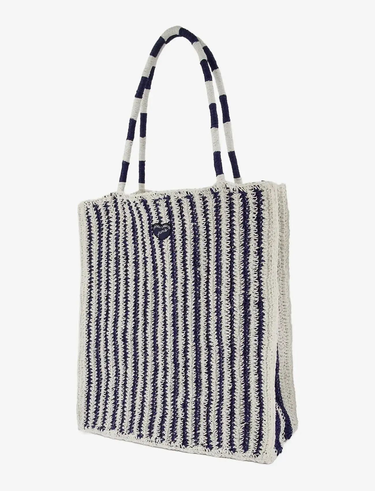 Maison Labiche - MORARD PATCH COEUR - shoppers - ivory navy - 2