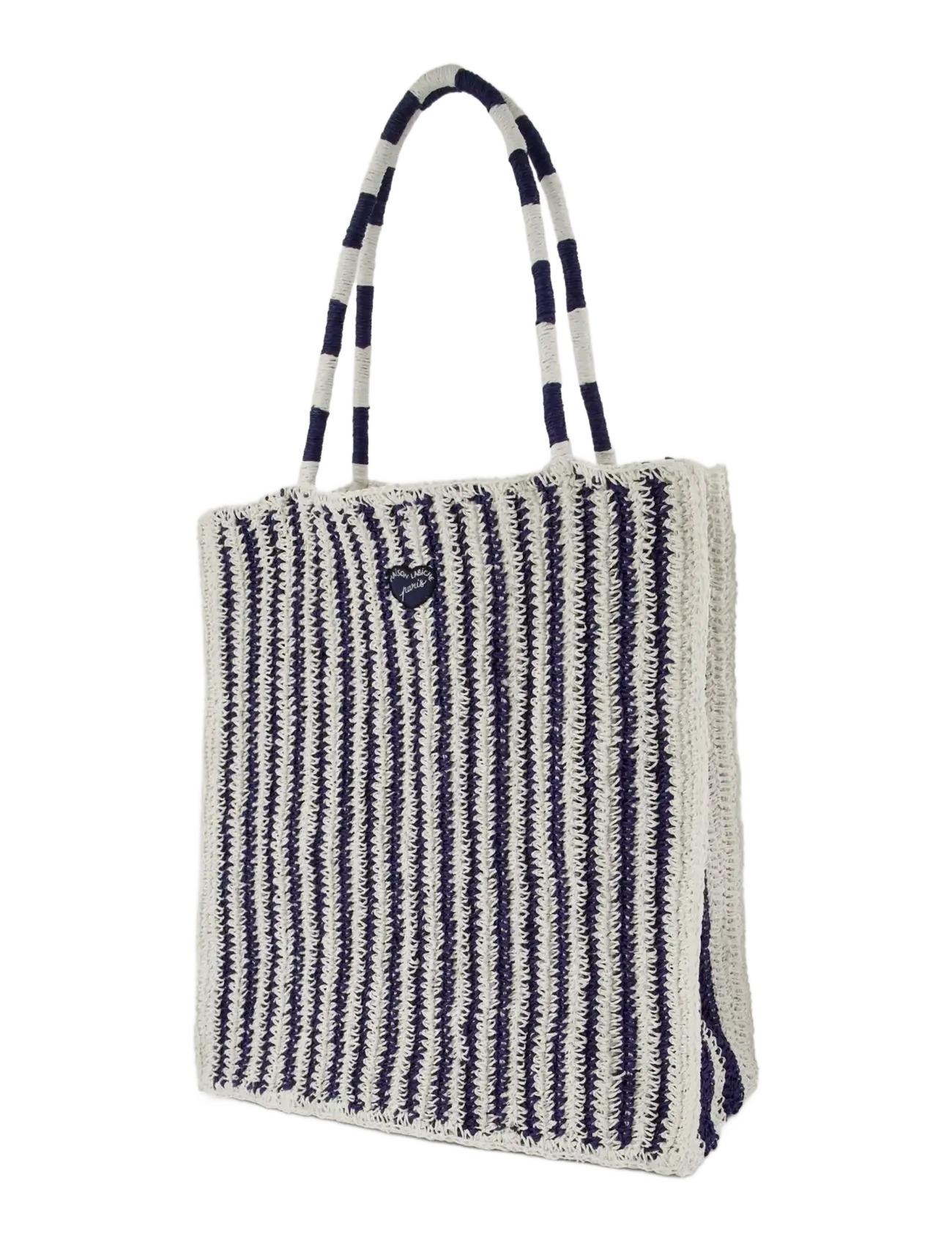 Maison Labiche - MORARD PATCH COEUR - shoppers - ivory navy - 2