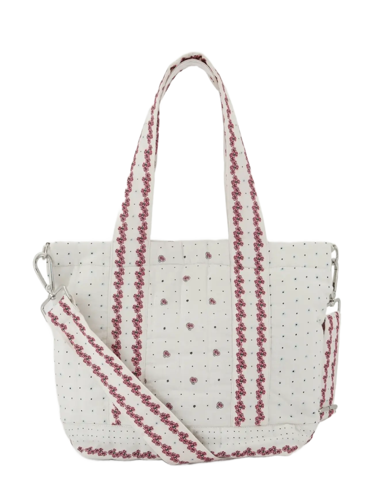 Maison Labiche OZANAM MINI FLOWERS - Maison Labiche - FLOWERS PATCH PRINT / white
