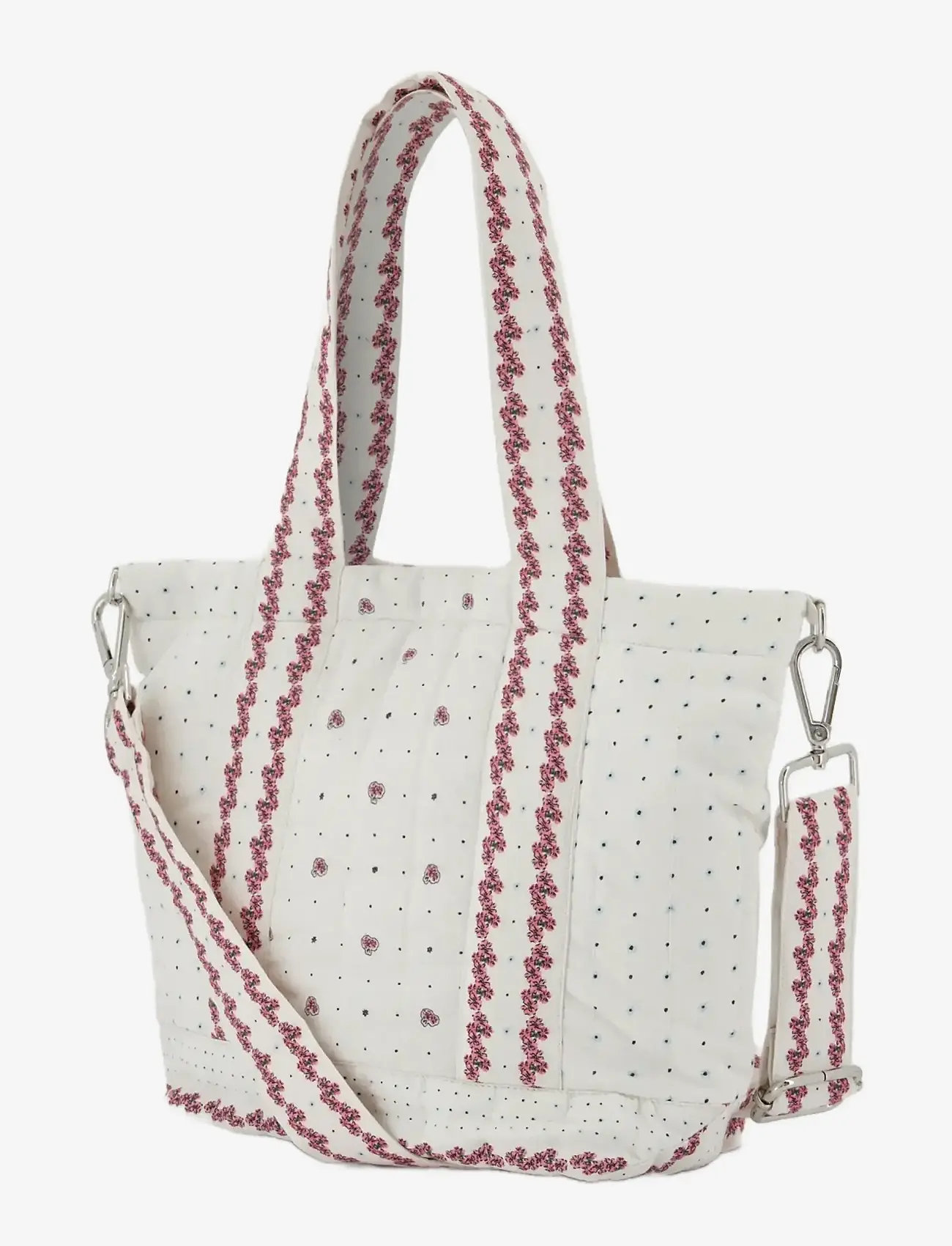 Maison Labiche - OZANAM MINI FLOWERS - tote bags - flowers patch print - 2