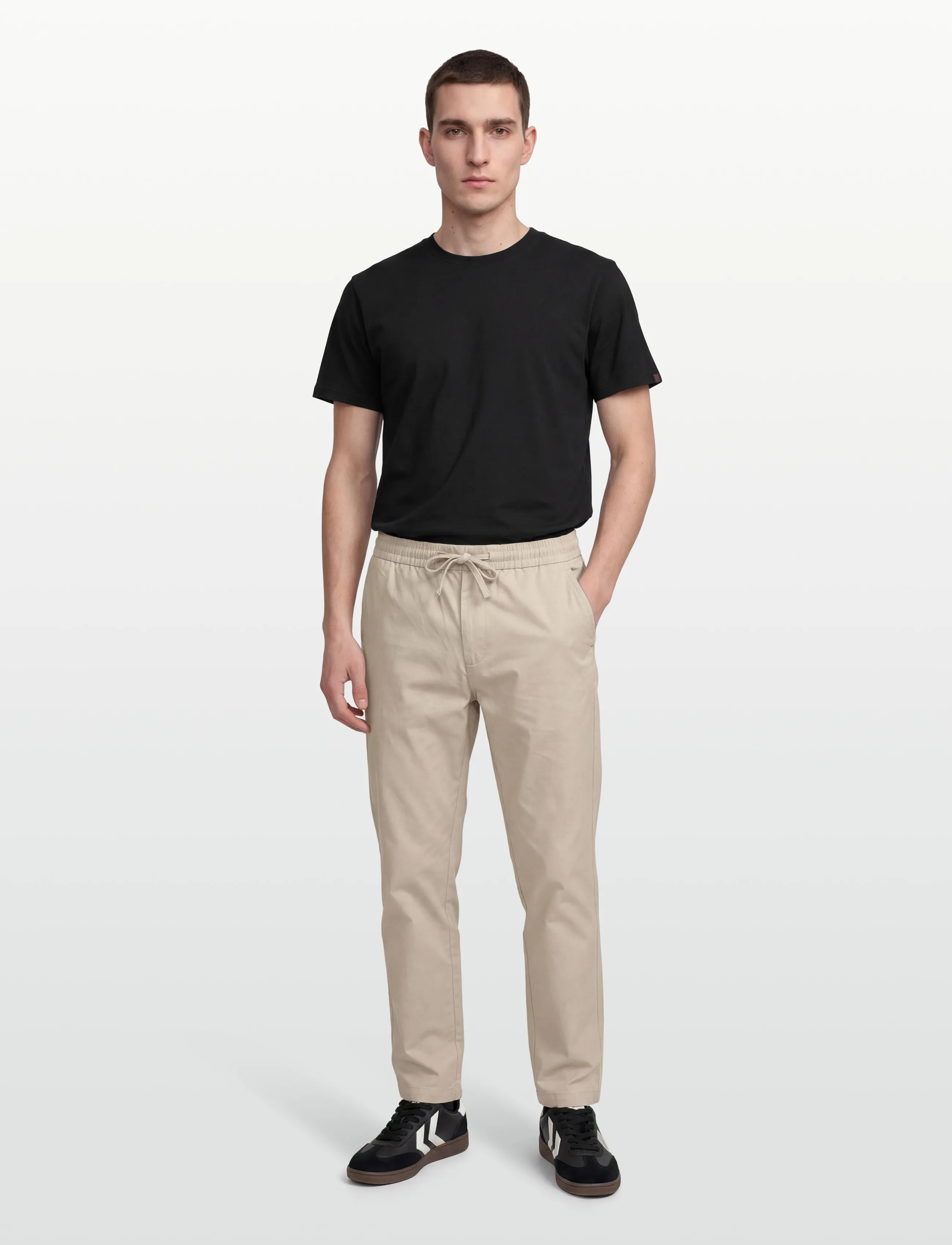 Maison Labiche Arcade Linen, 33, Beige, Bukser > Afslappet, Herre