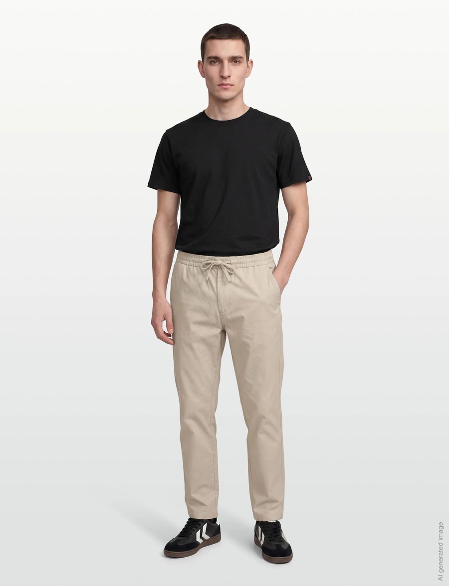 Maison Labiche - ARCADE LINEN - leinenhosen - oatmeal beige - 0