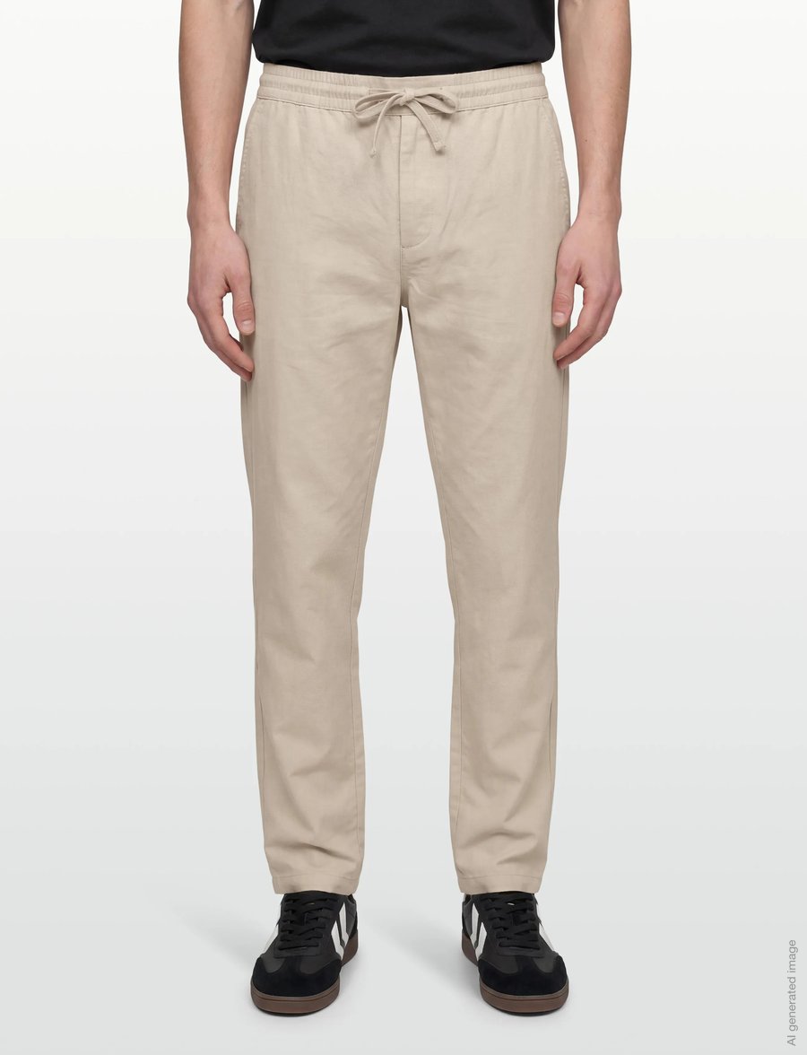Maison Labiche - ARCADE LINEN - leinenhosen - oatmeal beige - 3