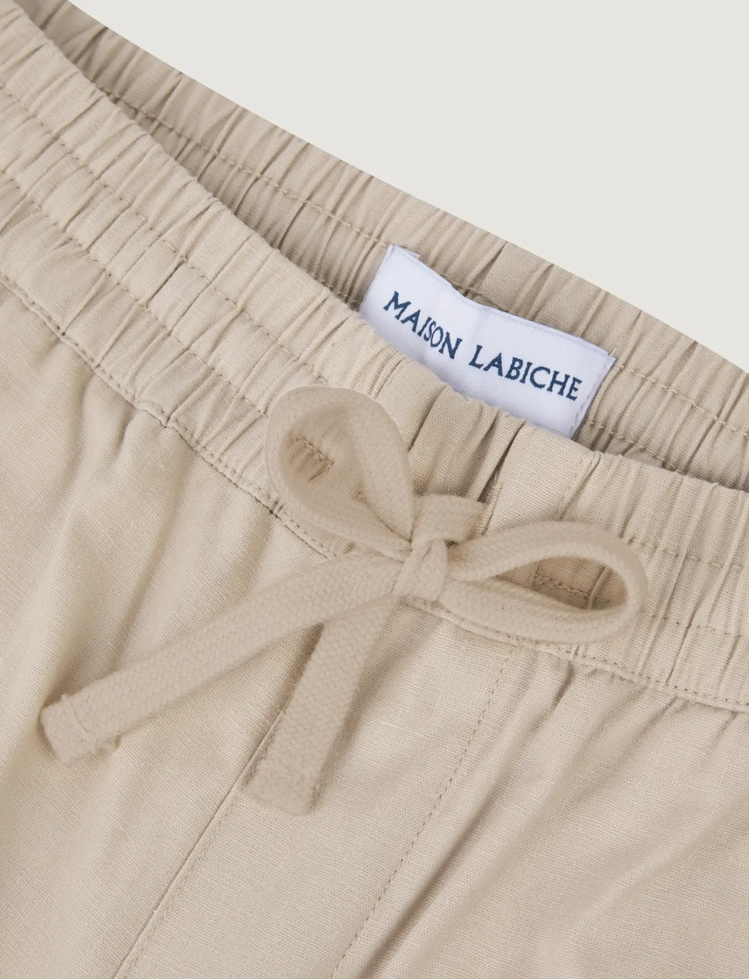 Maison Labiche - ARCADE LINEN - leinenhosen - oatmeal beige - 5