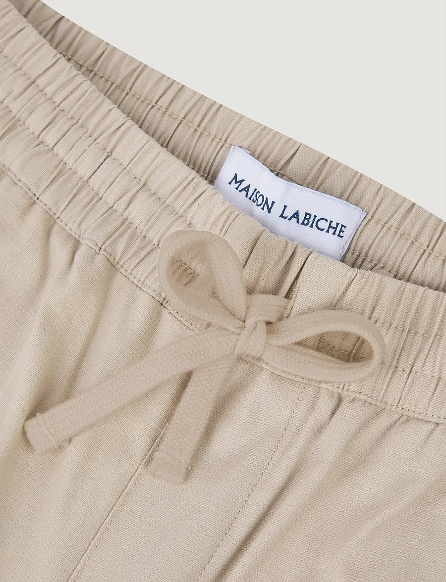 Maison Labiche - ARCADE LINEN - leinenhosen - oatmeal beige - 5