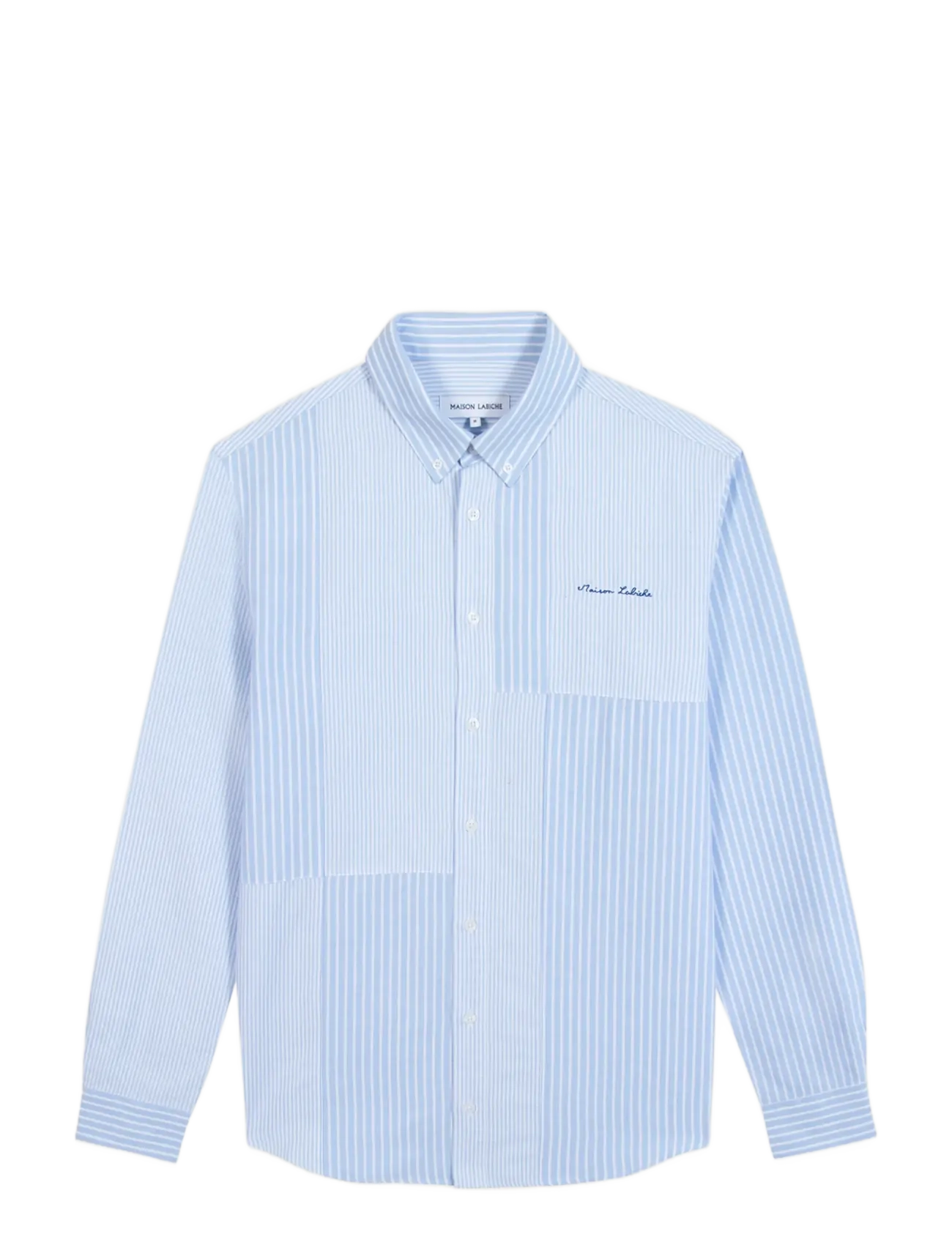Maison Labiche Bonne Graine Labiche, M, Shirts, Blau - Casual Männerswear