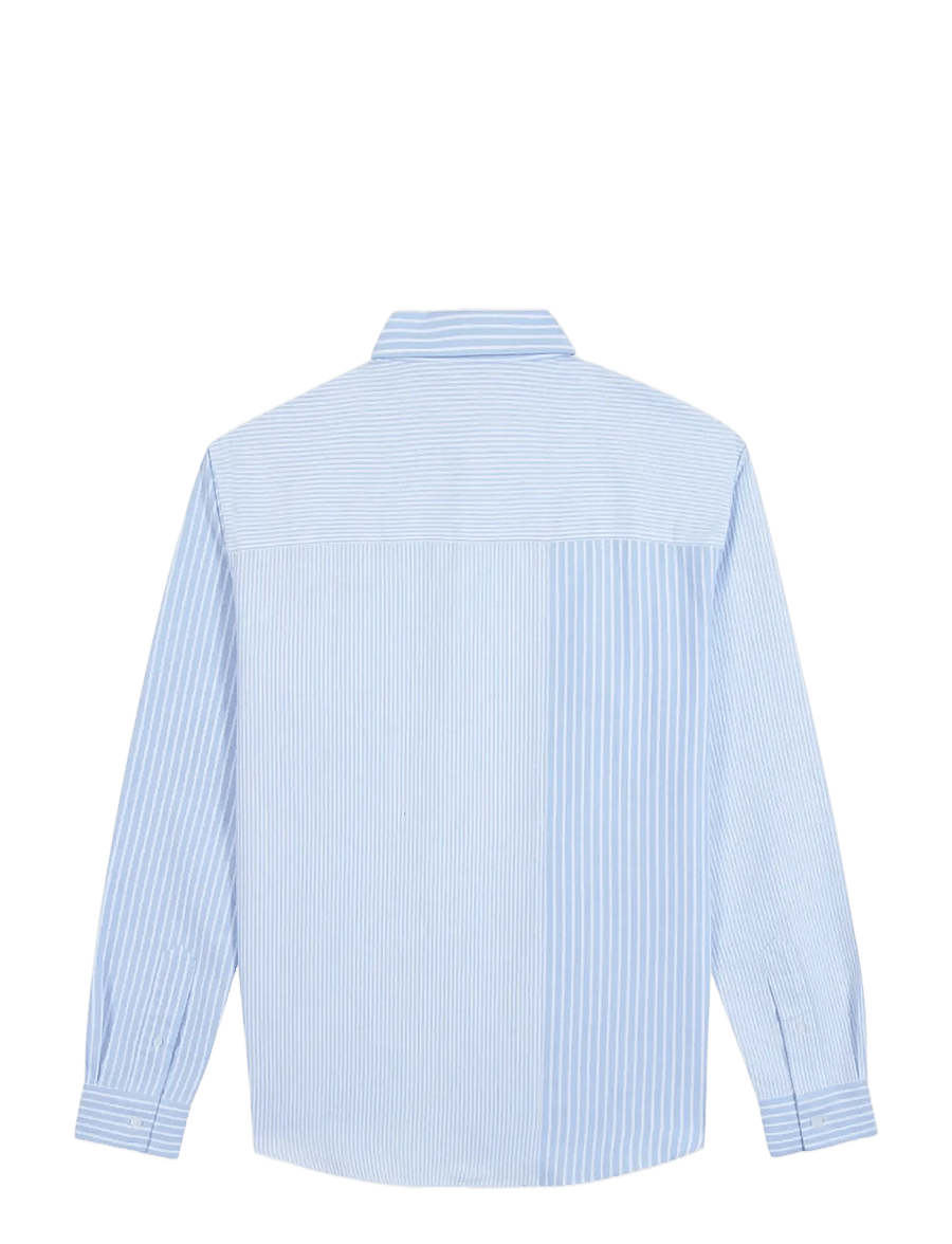 Maison Labiche - BONNE GRAINE MAISON LABICHE - gestreifte hemden - oxford patchwork - 1