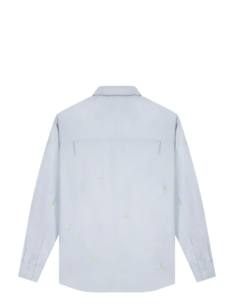 Maison Labiche - BRETEUIL BOAT - tavalised t-särgid - oxford blue emby - 2