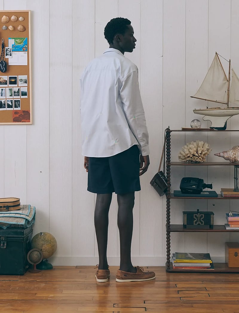 Maison Labiche - BRETEUIL BOAT - tavalised t-särgid - oxford blue emby - 3