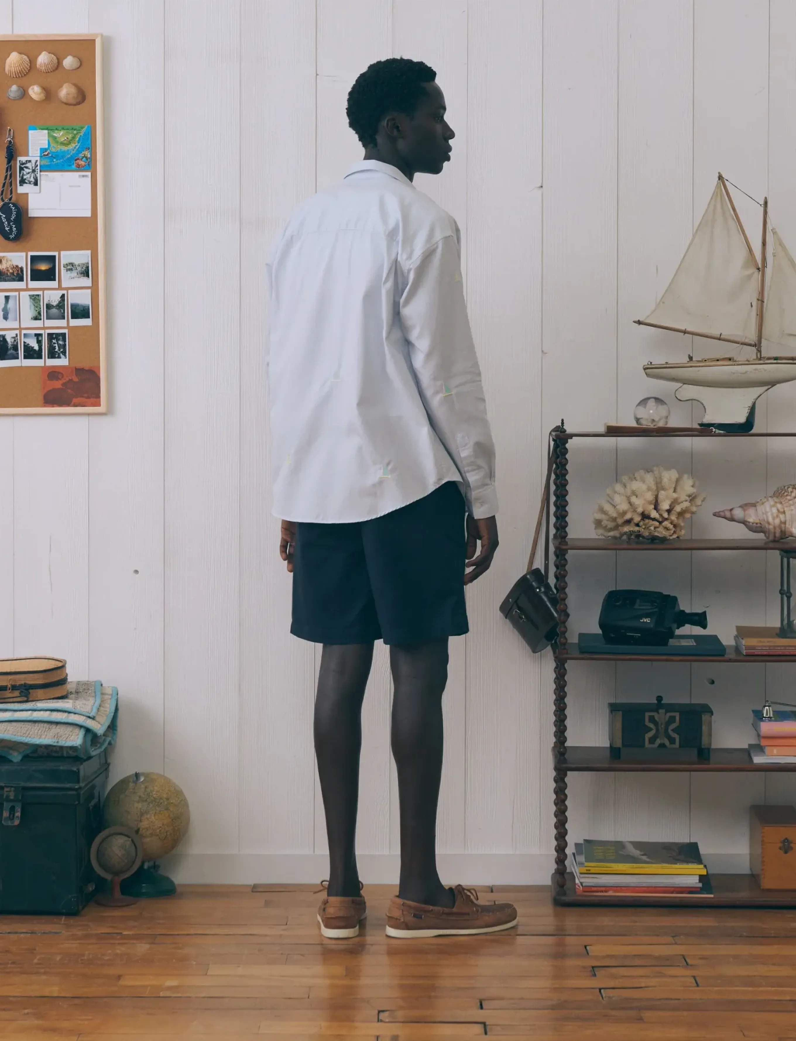 Maison Labiche - BRETEUIL BOAT - mönstrade skjortor - oxford blue emby - 3