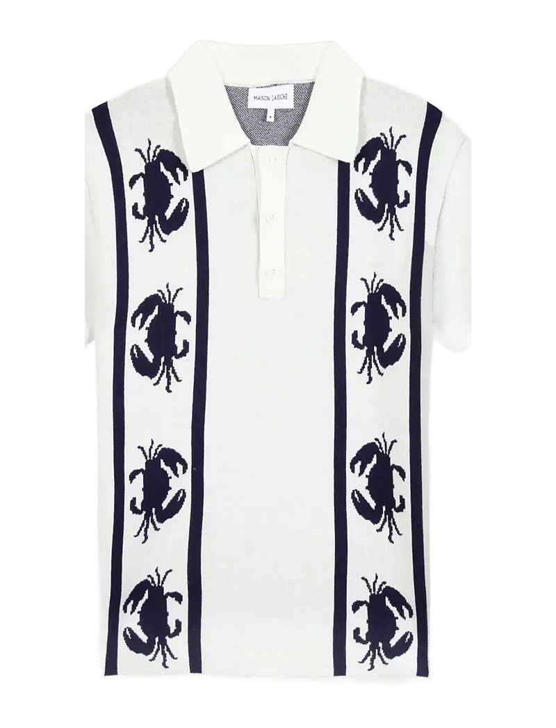 Maison Labiche - CHAPU CRABS - gestrickte polohemden - ivory - 1