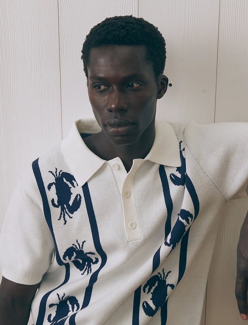 Maison Labiche - CHAPU CRABS - gestrickte polohemden - ivory - 4