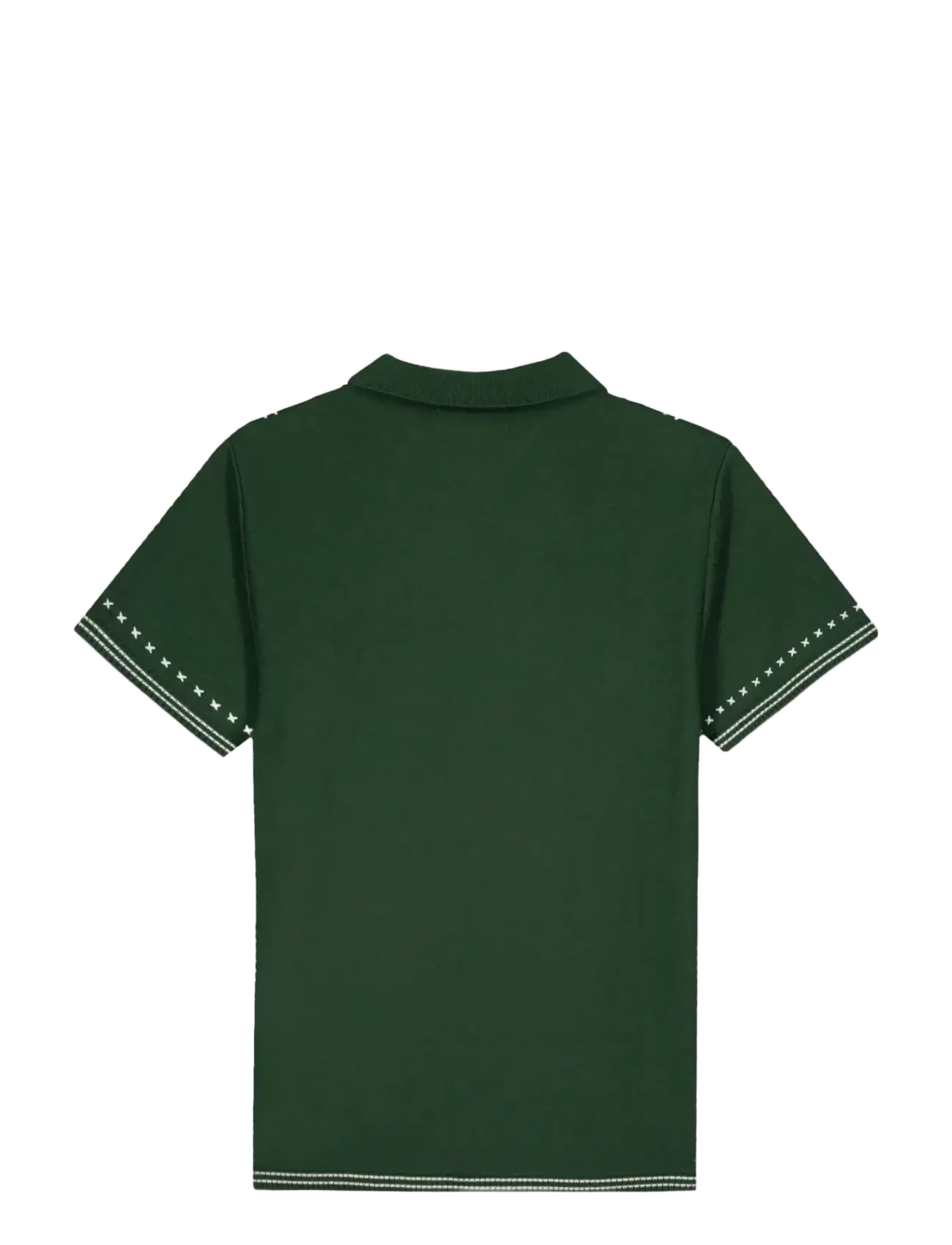 Maison Labiche - CHAPU STRIPES - knitted polos - dark ivy white - 2