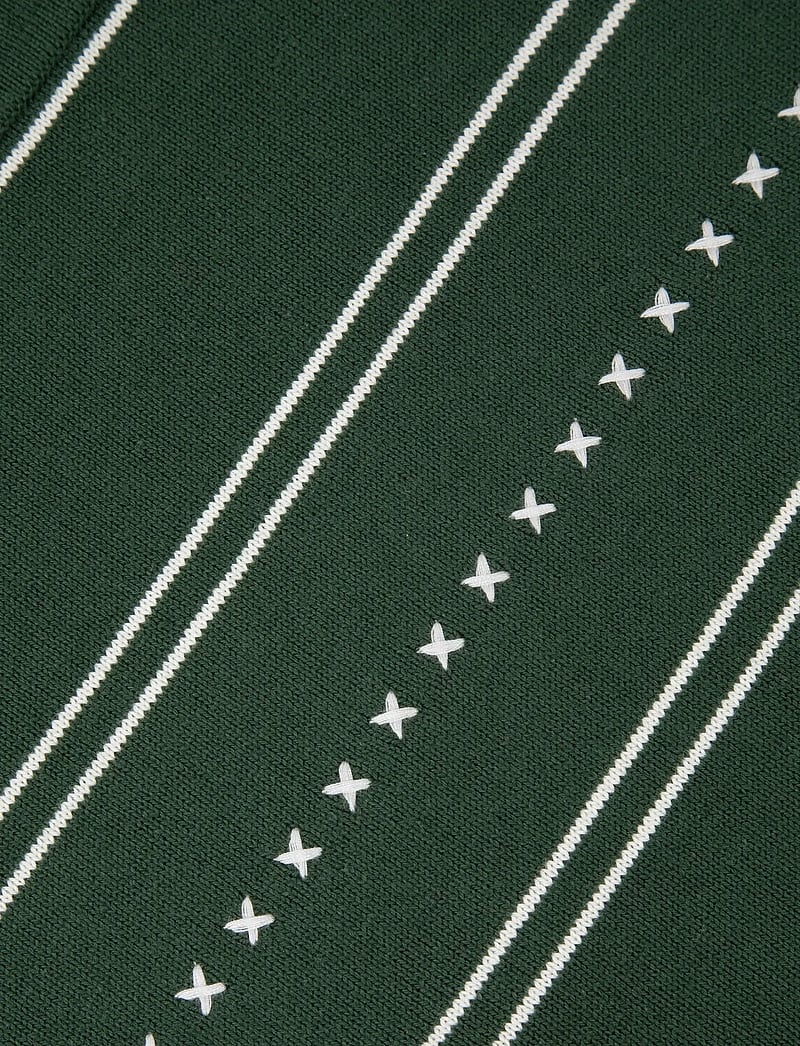 Maison Labiche - CHAPU STRIPES - gestrickte polohemden - dark ivy white - 5