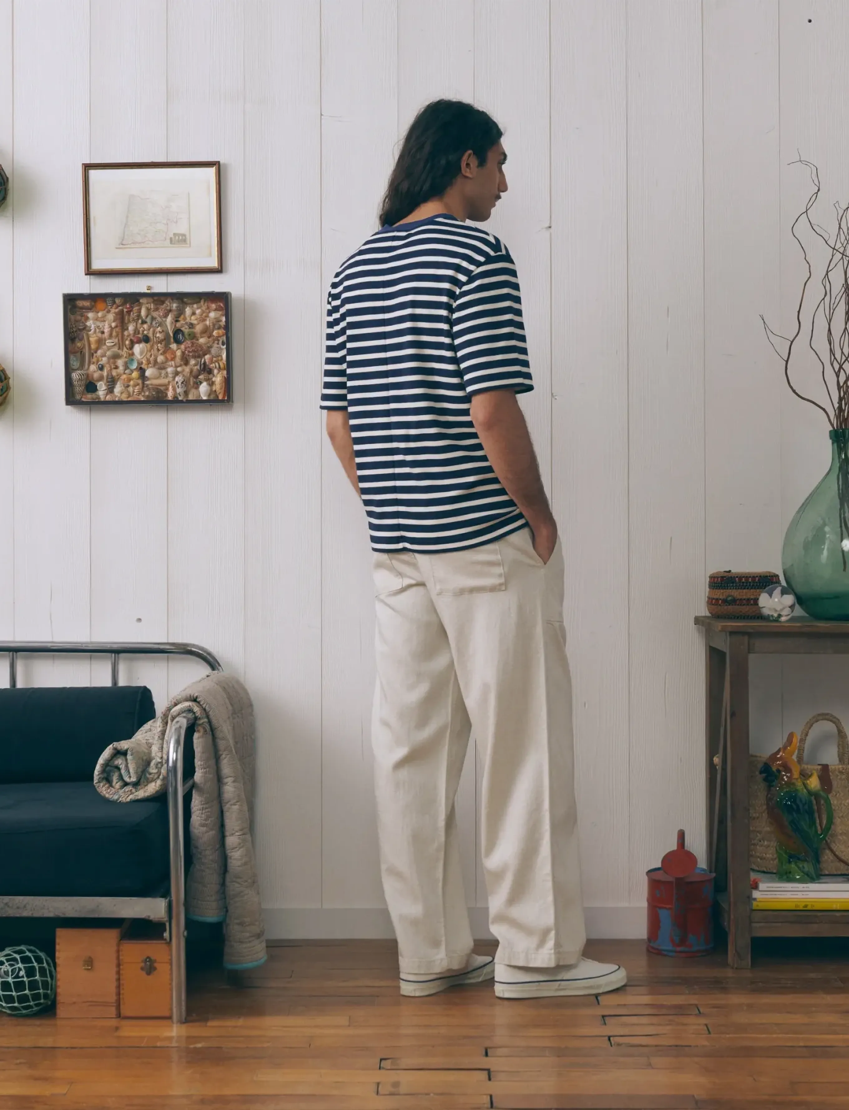 Maison Labiche - CHASSAIGNE MAISON LABICHE/GOTS - kortärmade t-shirts - off white ultramarin - 3