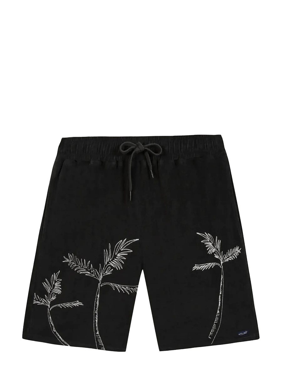 Maison Labiche - DUPERRE PALM TREE - lühikesed dressipüksid - charcoal - 1