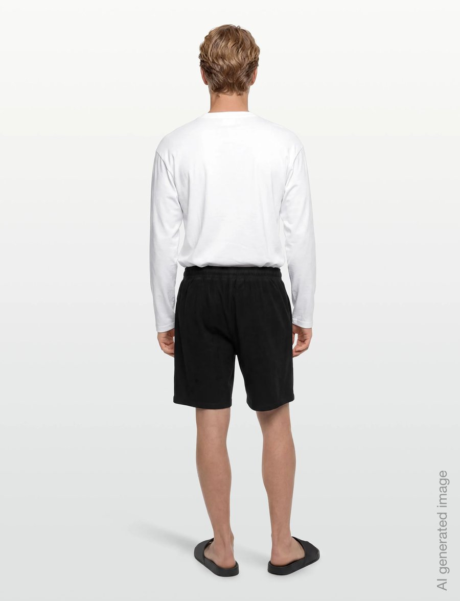 Maison Labiche - DUPERRE PALM TREE - lühikesed dressipüksid - charcoal - 4