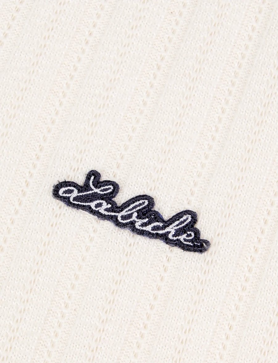 Maison Labiche - FALUERE PATCH LABICHE - kootud polosärgid - off white - 1