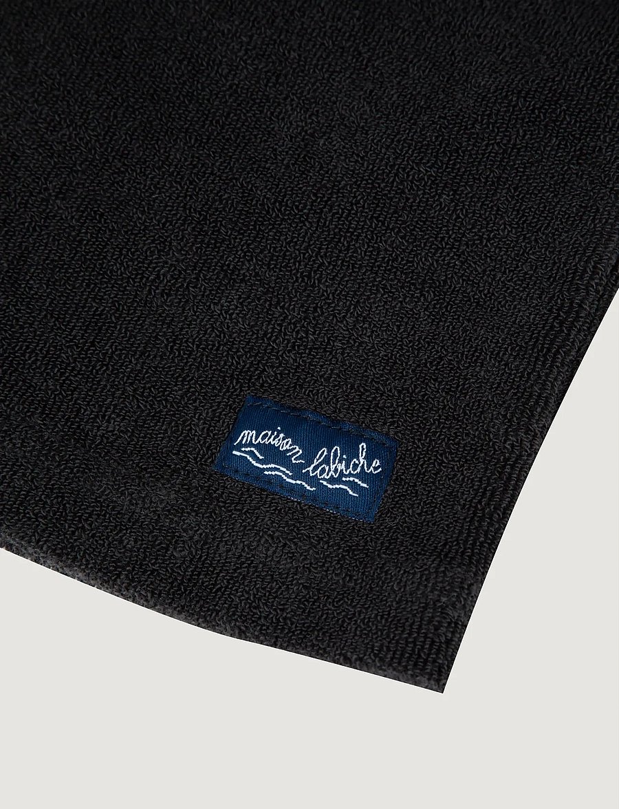 Maison Labiche - GERMAIN PALM TREE - krekli ar īsām piedurknēm - charcoal - 5