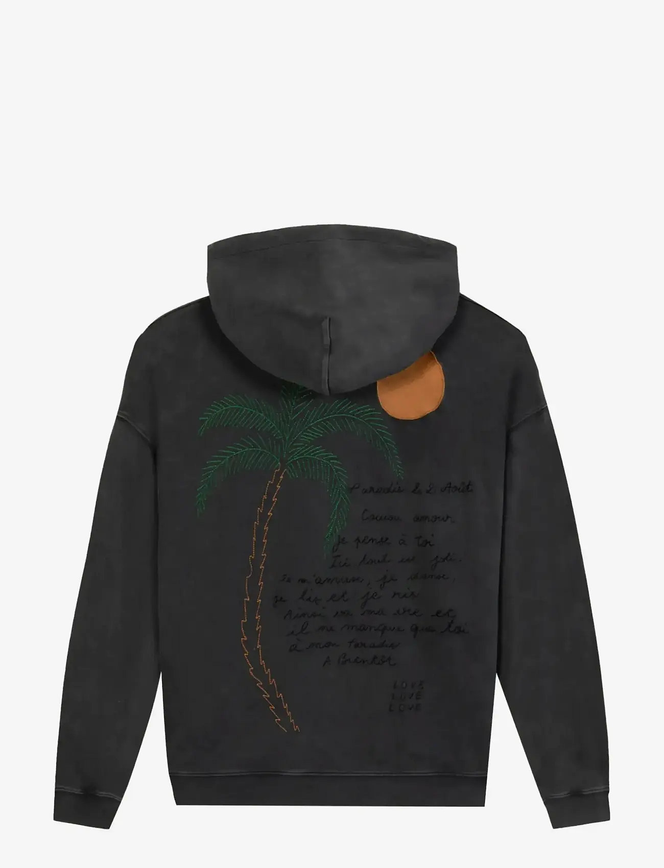 Maison Labiche - GOURGAUD PALM - hættetrøjer - carbon washed - 2