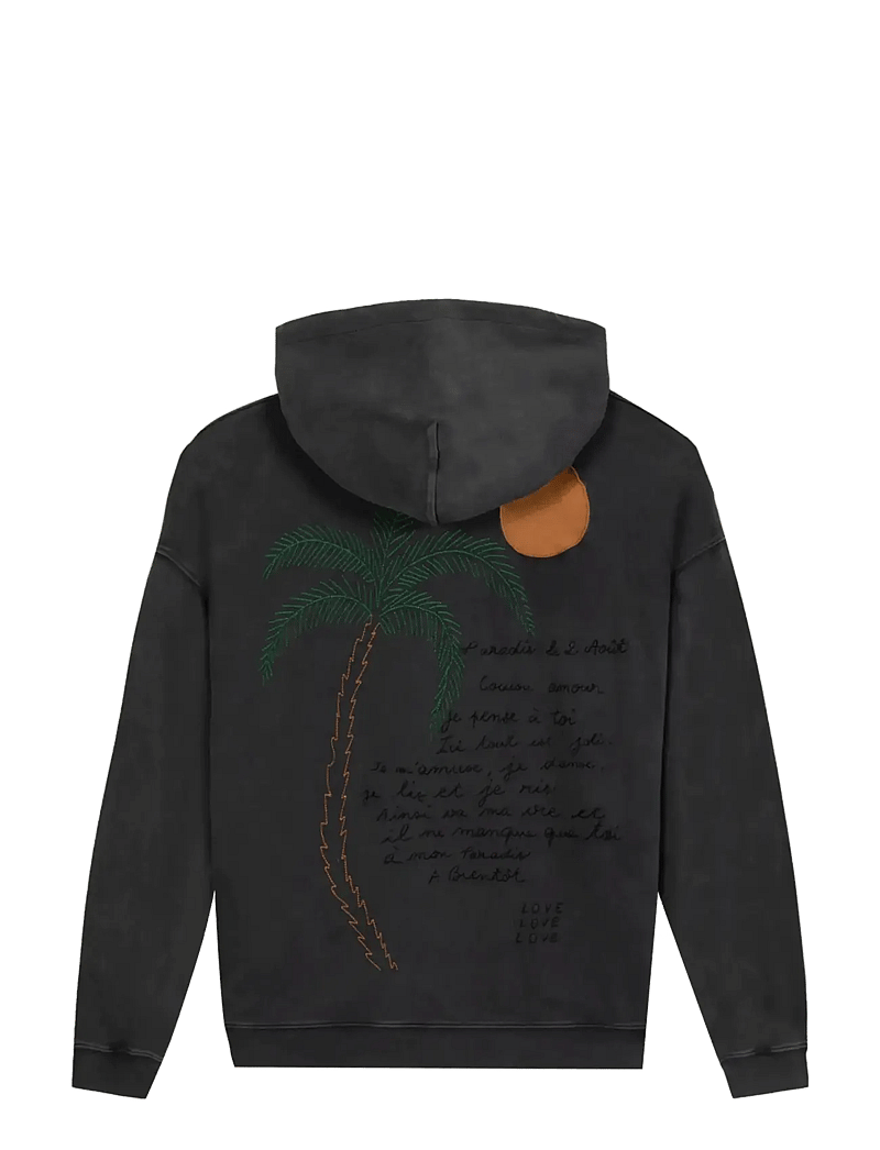 Maison Labiche - GOURGAUD PALM - sweats à capuche - carbon washed - 2