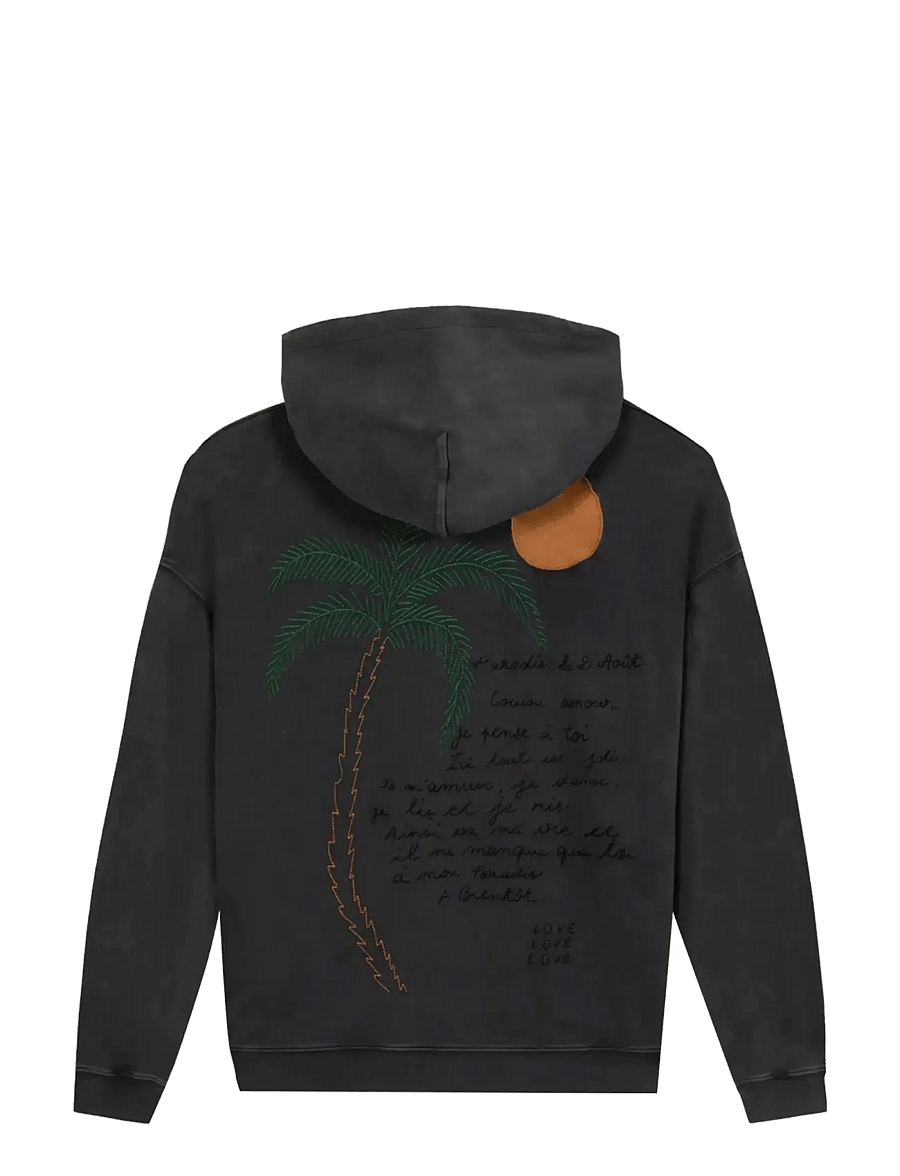 Maison Labiche - GOURGAUD PALM - sweats à capuche - carbon washed - 2