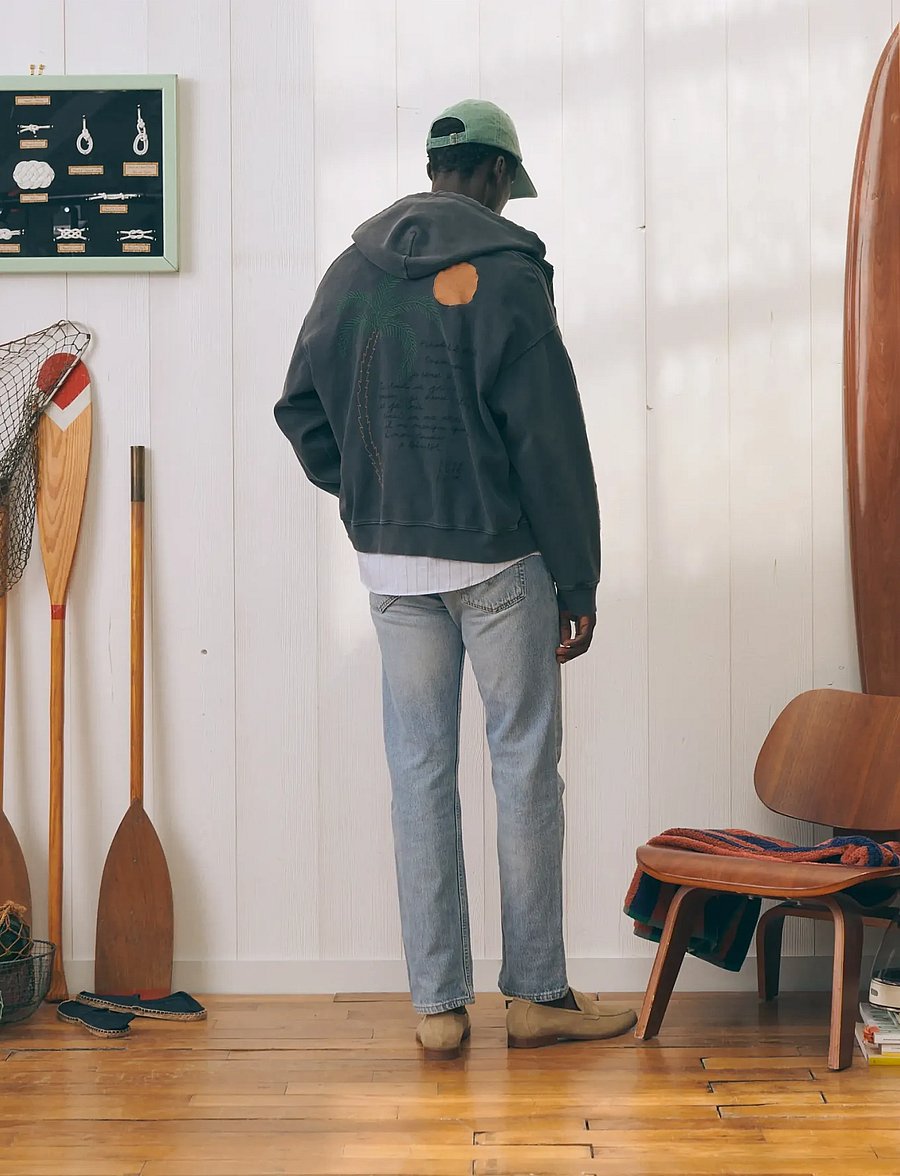 Maison Labiche - GOURGAUD PALM - sweats à capuche - carbon washed - 3