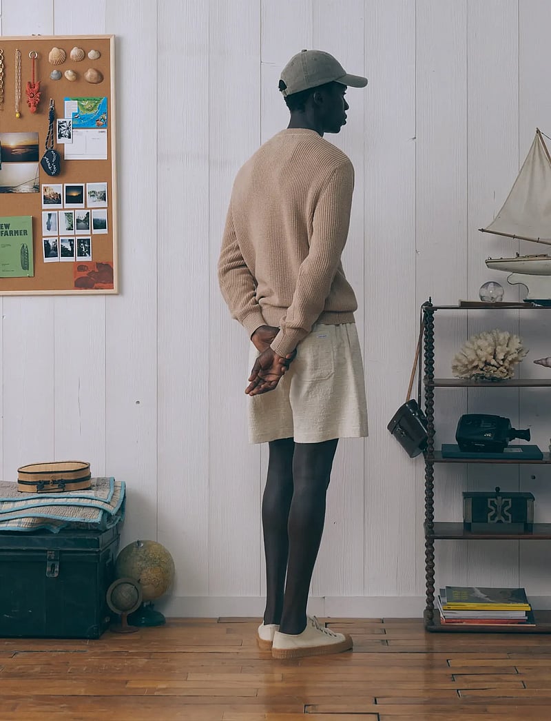 Maison Labiche - GRANCEY PATCH COEUR - rundhalsad - heather cream - 3