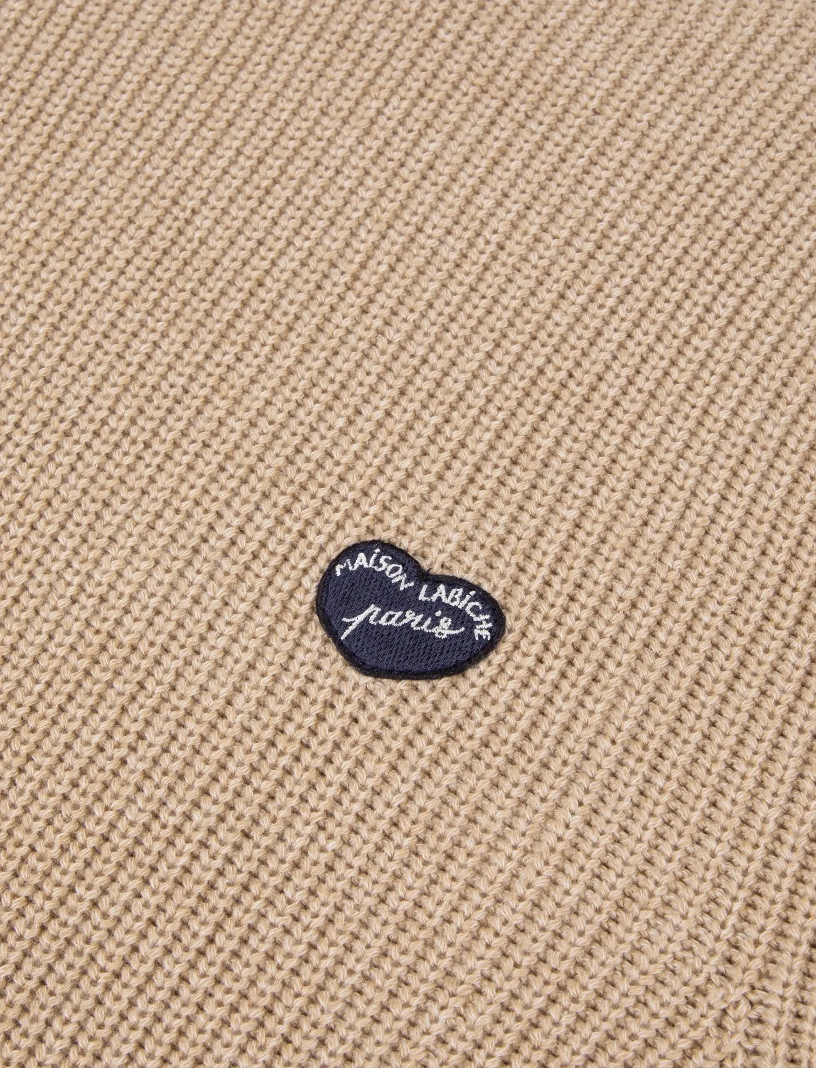 Maison Labiche - GRANCEY PATCH COEUR - rundhalsad - heather cream - 5