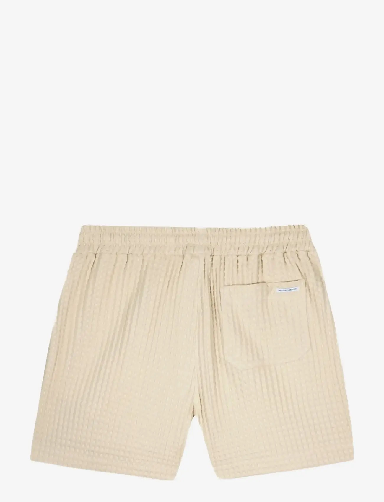 Maison Labiche - HERELLE WAFFLE - lühikesed dressipüksid - waffle parchment - 1