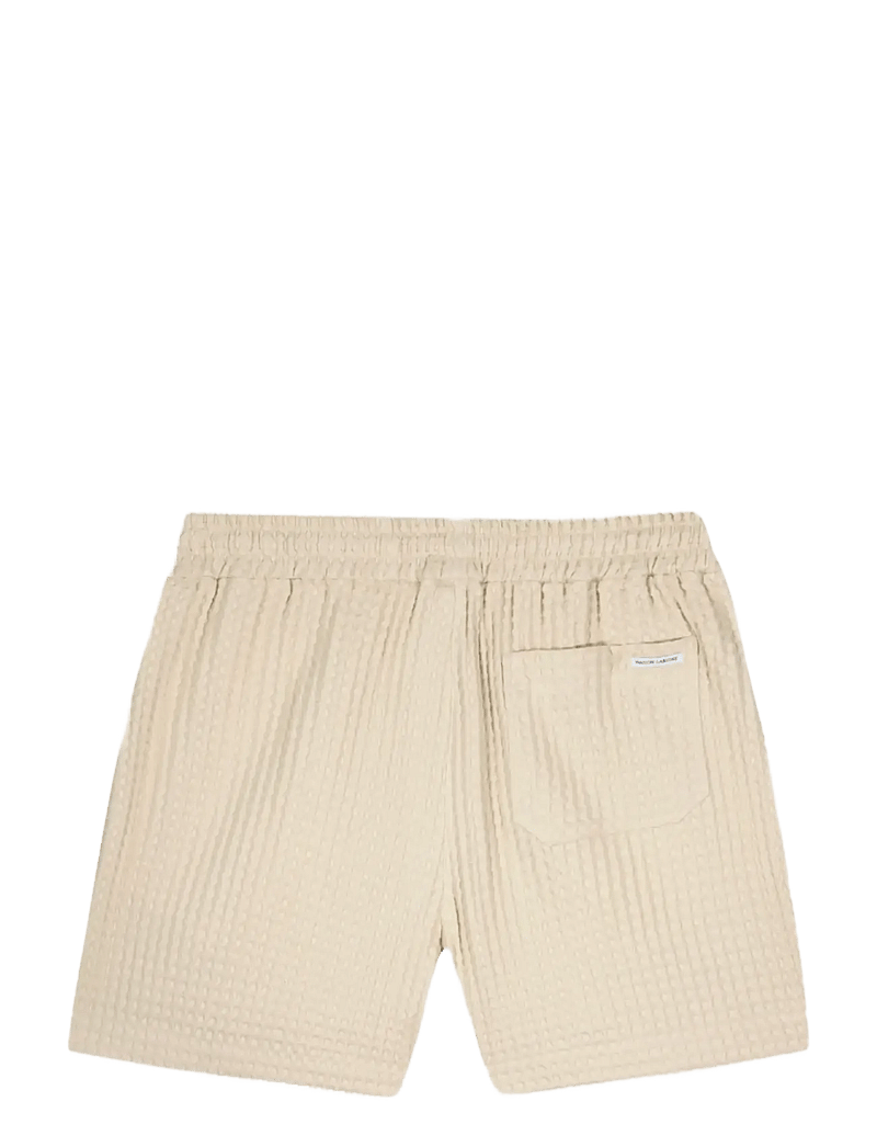 Maison Labiche - HERELLE WAFFLE - lühikesed dressipüksid - waffle parchment - 1