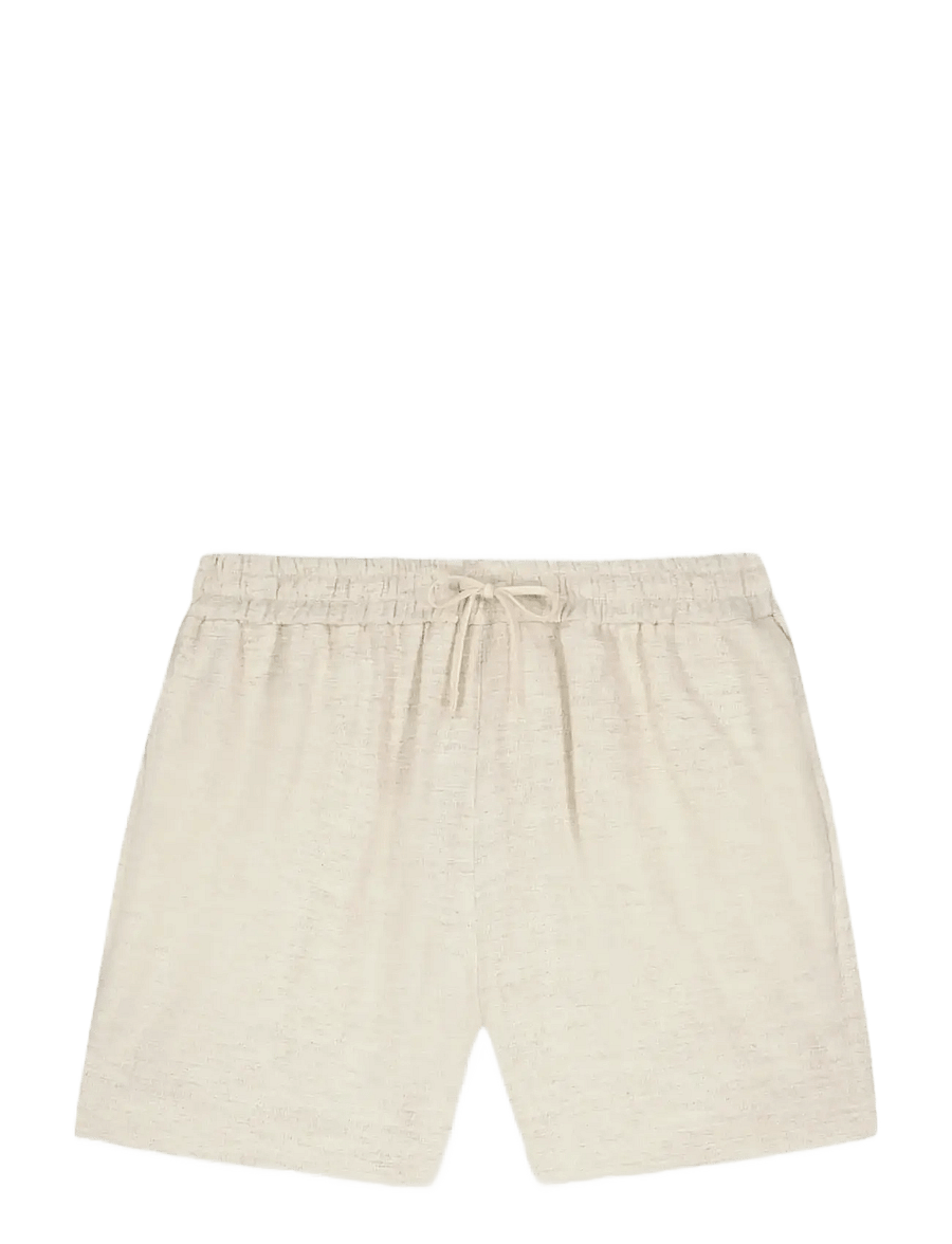 Maison Labiche - HERELLE FLOWER - linneshorts - jacqu flower cream - 1