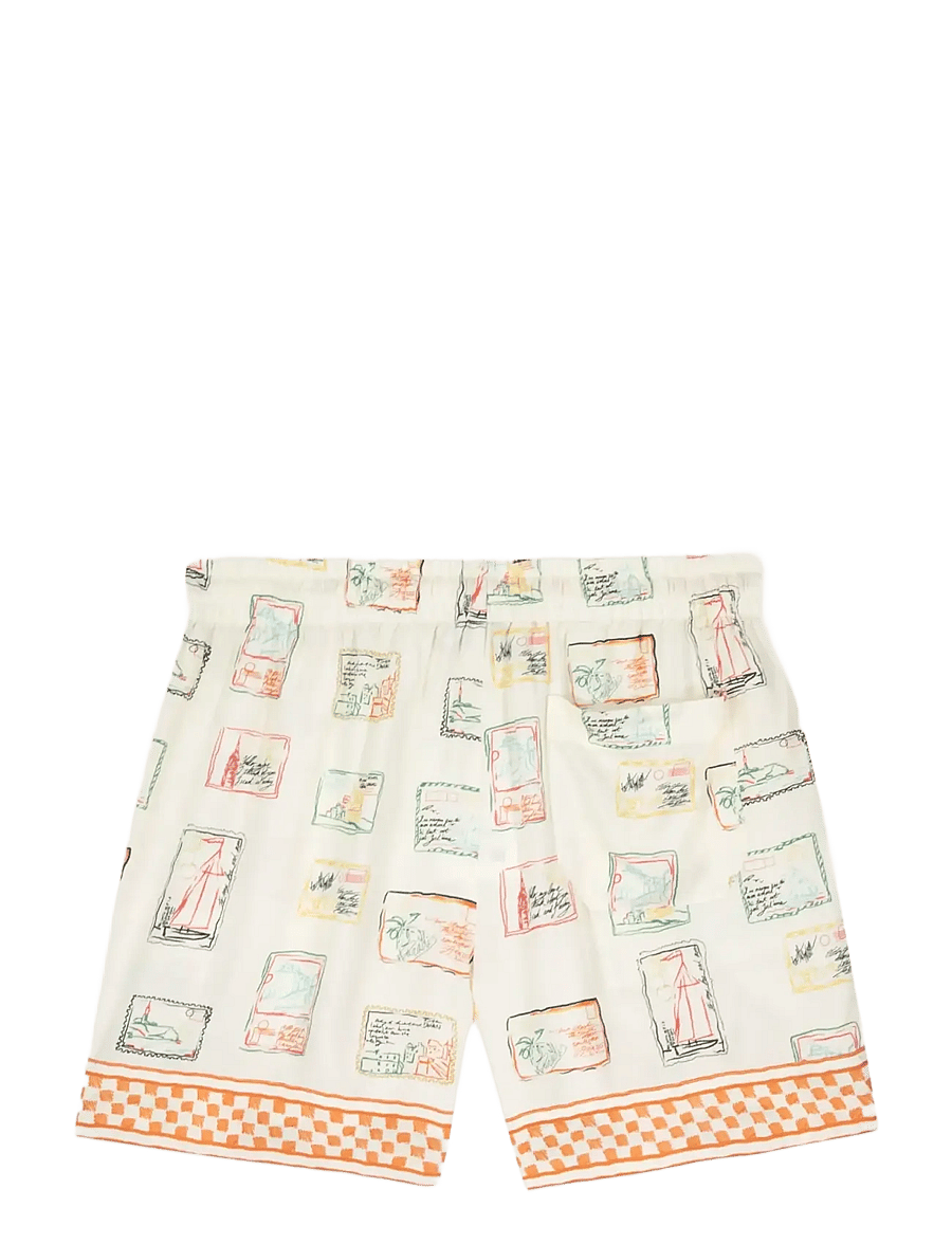 Maison Labiche - HERELLE POSTCARD - casual shorts - ivory - 2