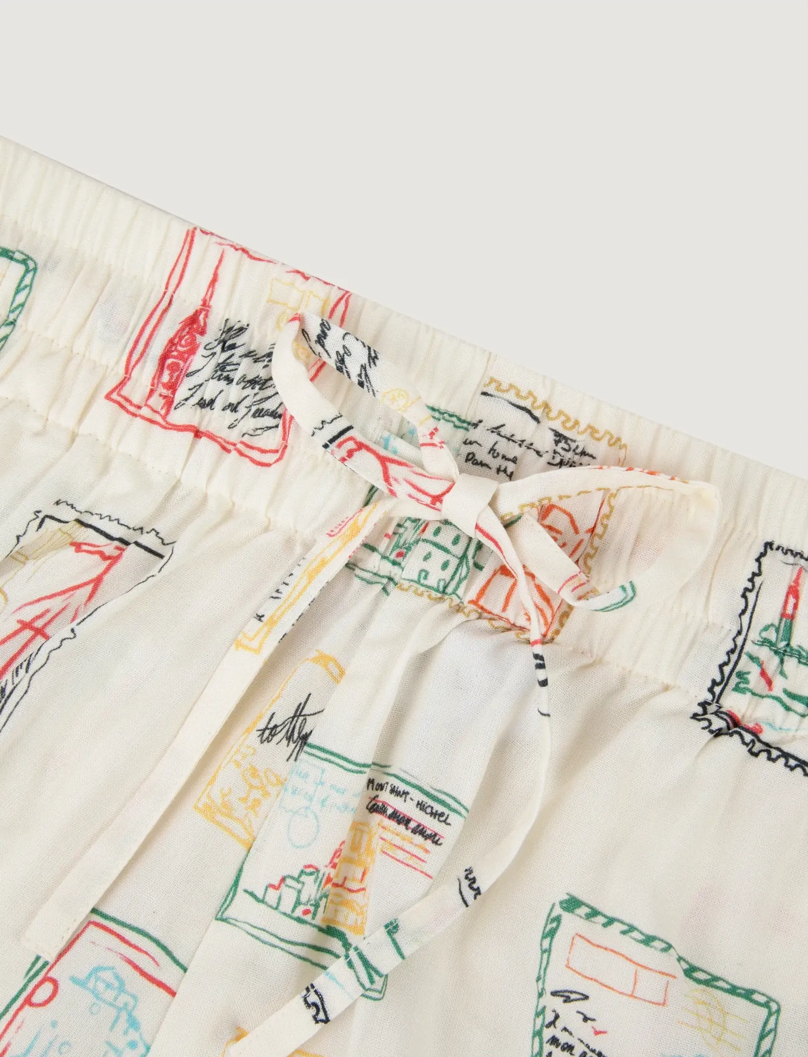 Maison Labiche - HERELLE POSTCARD - casual shorts - ivory - 5