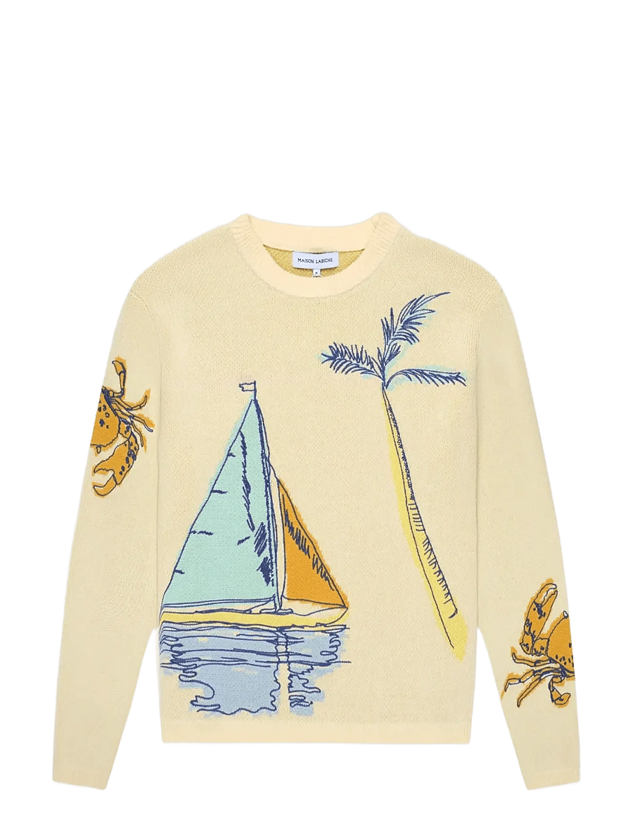 Maison Labiche - HOLWECK BOAT - rundhalsad - ivory - 1