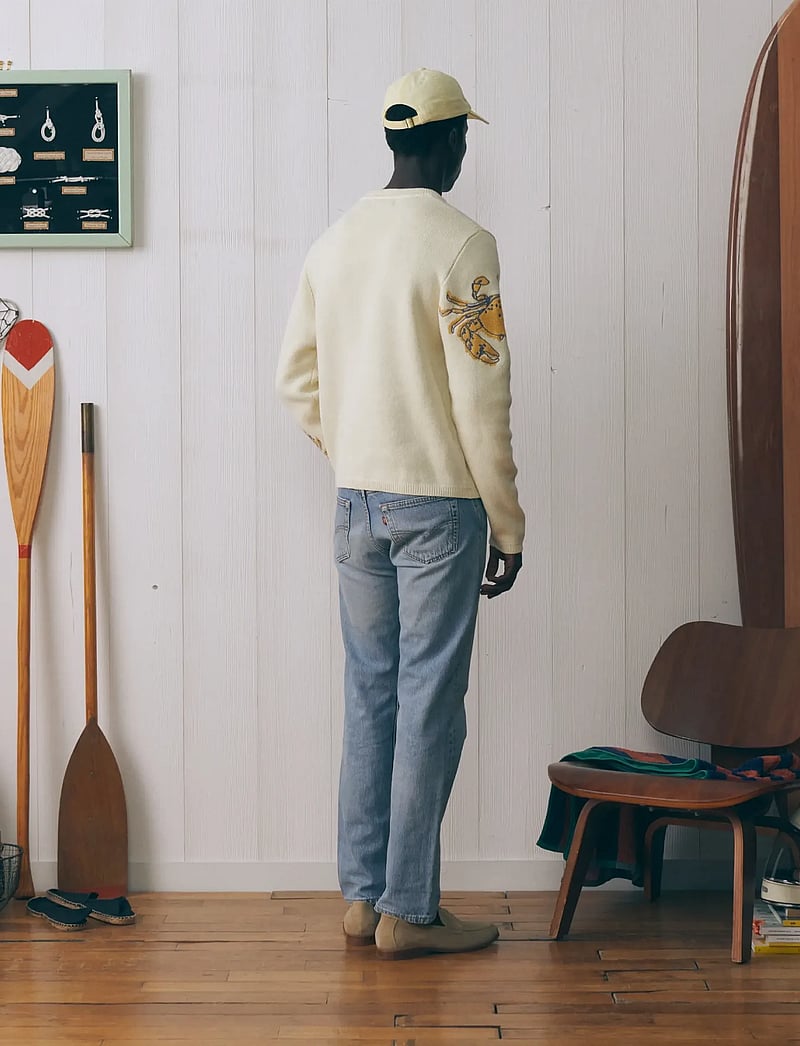 Maison Labiche - HOLWECK BOAT - Ümmarguse kaelusega kudumid - ivory - 3