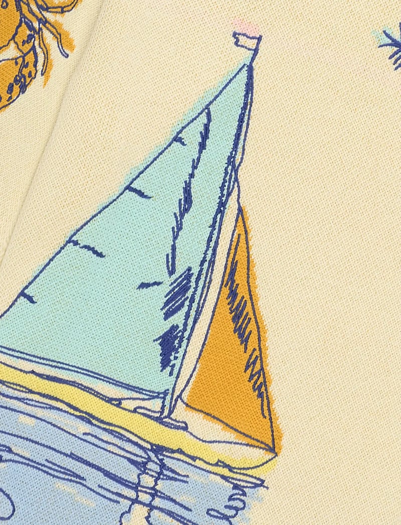 Maison Labiche - HOLWECK BOAT - Ümmarguse kaelusega kudumid - ivory - 5