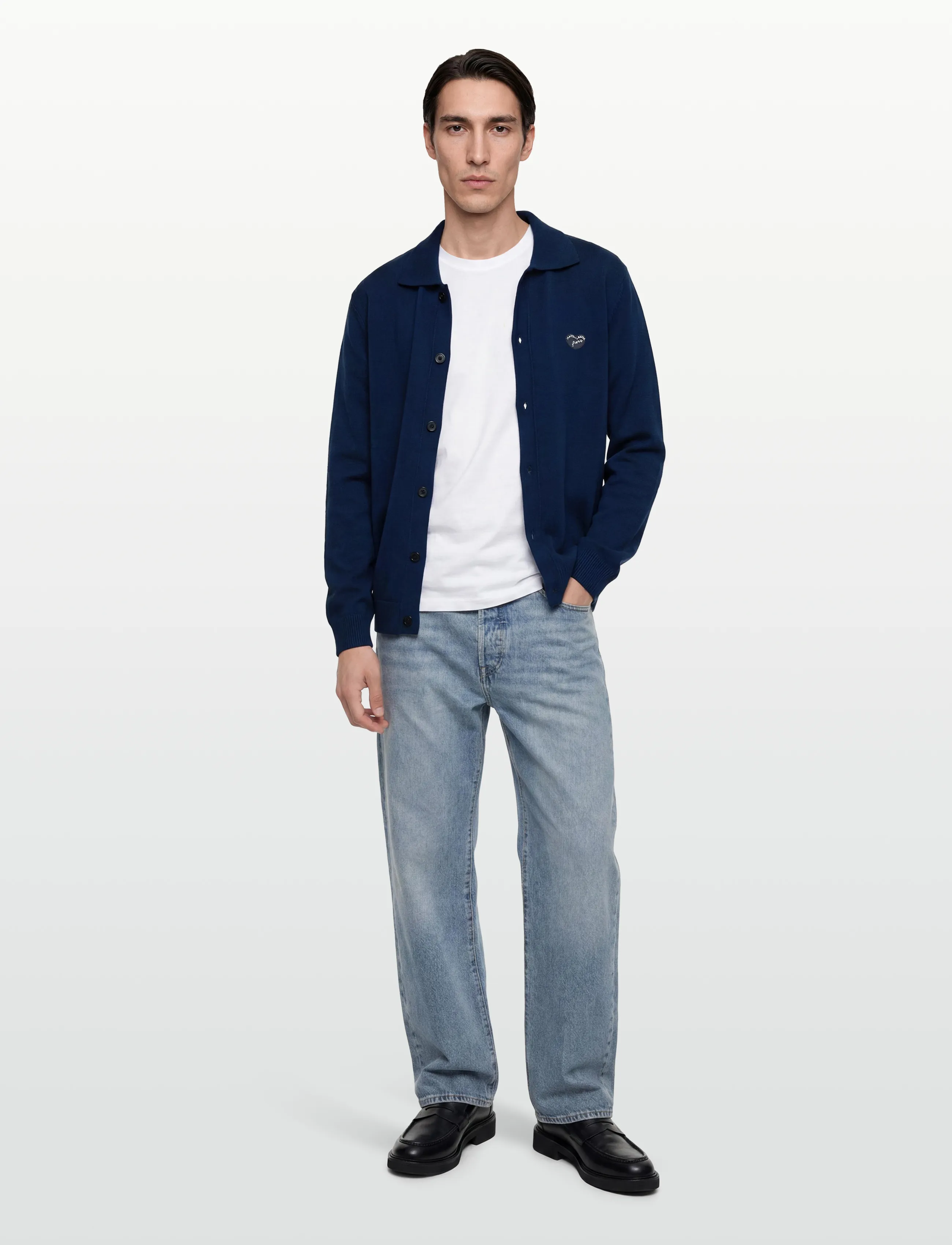 Maison Labiche INGOLD PATCH COEUR - Clothing - NAVY / navy
